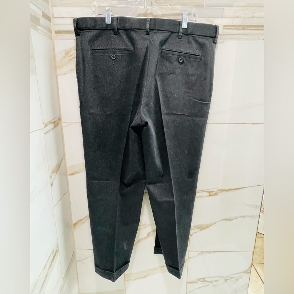 Dockers Black Dress Pants W38 L29 relaxed Fit - Picture 9 of 11